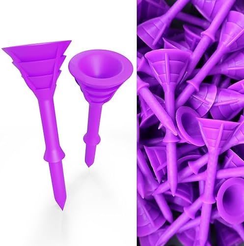 FINGER TEN Golf Tees Plastic 3 1/4 Inch 12/24/60 Pack by FINGERTENSport