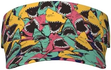 Sports Sun Visor Hats Adjustable Men Women Lightweight Packable Cooling Empty - Image 2