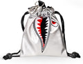 Craftsman Golf Shark Leather Valuable Drawstring Pouch Golf Tee Bag Ball Bag by CRAFTSMANGOLF