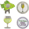 Giggle Golf Happy Hour Bling Golf Ball Marker by GiggleGolf