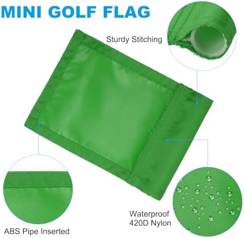 PATIKIL 7 x 5 Inch Golf Flag - Image 3