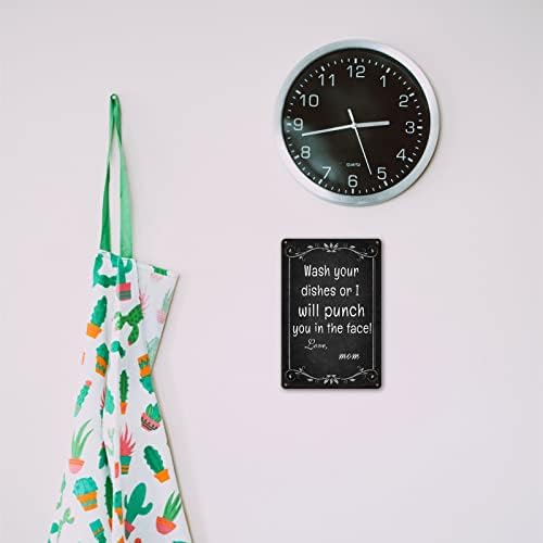 Kitchen Signs Wall Decor Funny Metal Tin Sign Kitchen Sets - Image 7