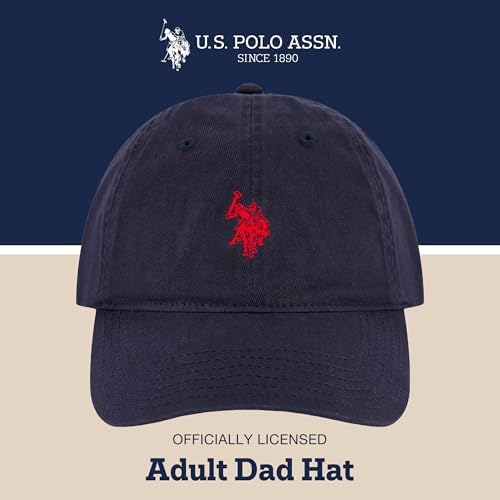 U.S. Polo Assn. Baseball Cap, 100% Cotton Adjustable Dad Hat - Image 2