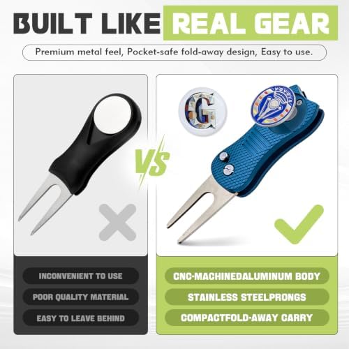 5-in-1 Fold Golf Divot Tool - Image 5