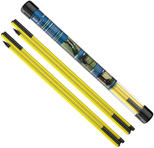 MoKo Golf Alignment Stick, 2 Set Golf Alignment Rods, Posture Corrector by MoKo