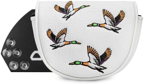 Mallard Golf Headcovers Golf Head Cover Putter Headcover Golf Gifts by EveryRoundEveryDriveCover