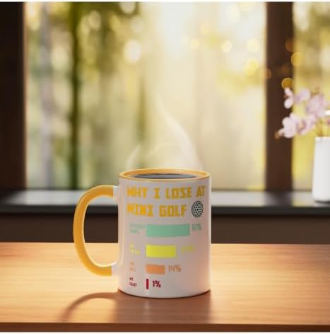 Mini Golf Champion Humor Family Golfers Ceramic Mug - Image 3