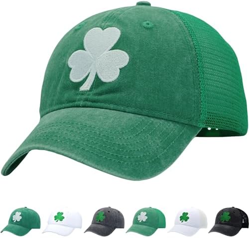 St Patricks Day Clover Hat Fits One Size&XXL by Unknown