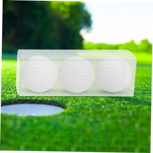 Golf Ball Packaging Box 3Pcs Transparent Pe Storage Case - Image 5