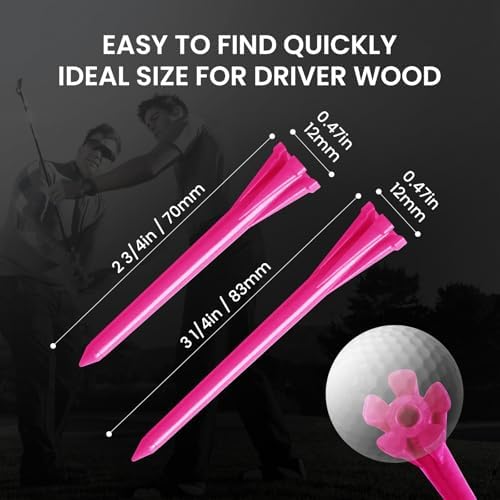 FINGER TEN Golf Tees Plastic Unbreakable - Image 3