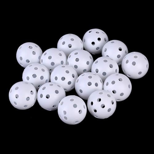 Practice Golf Balls, 25 Pack Plastic Airflow Hollow Golf Balls - Image 5