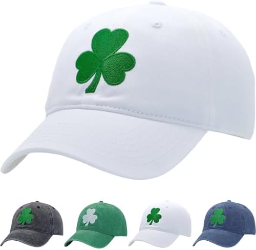 St Patricks Day Clover Cap by YEANIY