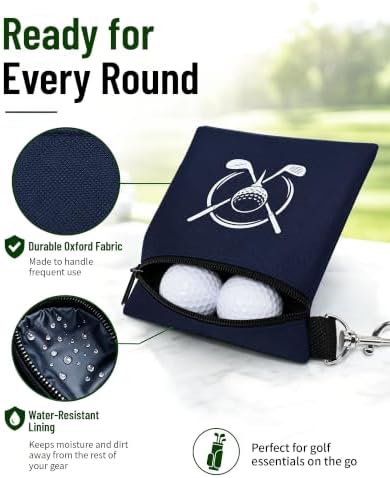 Golf Tee Bag, Golf Tee Pouch - Image 2