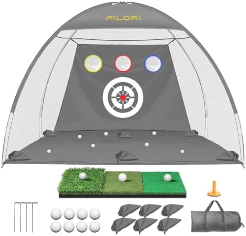 FILORI Golf Practice Net 10x7FT by Unknown