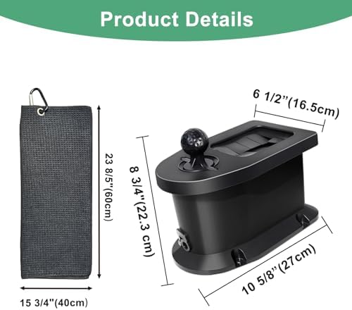 Golf Cart Ball Washer and Club Cleaner Kit - Image 5