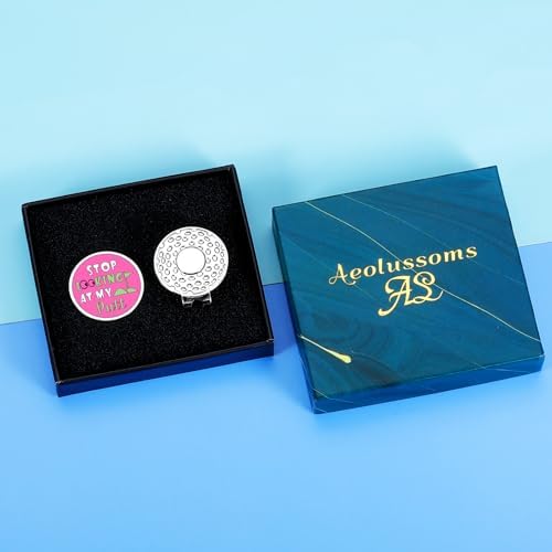 Funny Golf Ball Markers for Women Golf Accessories Hat Clip Female Golfer - Image 2