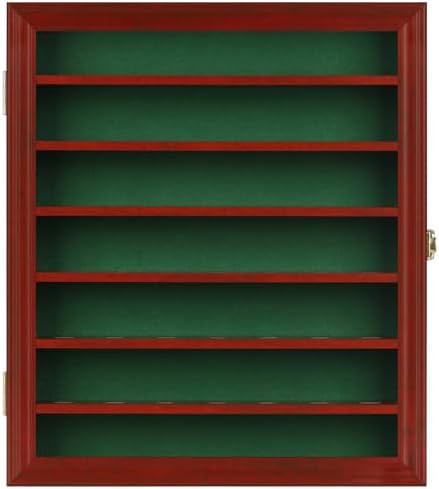 DisplayGifts 49 Golf Ball Display Cabinet Stand Storage Wall Mounted 7 Shelves - Image 5