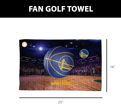 Northwest NBA Golf Towel – Official Licensed Microfiber Waffle Fabric, - Image 4