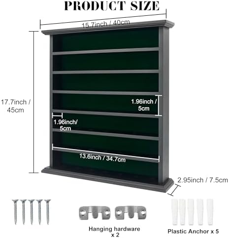 49 Golf Ball Display Case Wall Mounted - Image 5