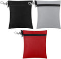 Shappy 3 Pcs Golf Tee Bag Pouch, 6.7x5.5 Inch by Shappy