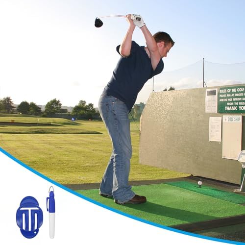 PATIKIL Golf Ball Line Marker Tool Golf Ball Alignment Marking Tool - Image 5