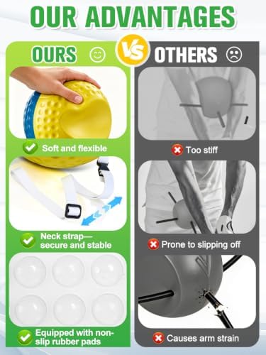 2-in-1 Golf Training Aid Ball, Forearm Link & Impact, Fix Slicing, Scooping & - Image 4