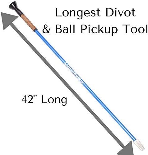 Longest Divot Pitch Mark Tool, Fix Ball Marks & Pick Up Golf Balls Without - Image 4