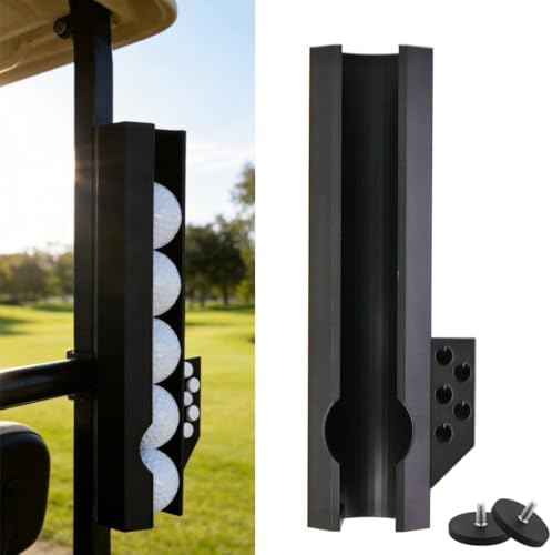 Golf Ball & Tee Holder for Golf Cart by Unknown