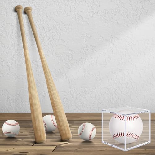 Guirnd 2 Pack Baseball Display Case, UV Protected Acrylic Baseball Holder - Image 7