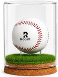 Rocalt Baseball Display Case, Real Glass Holder by Rocalt