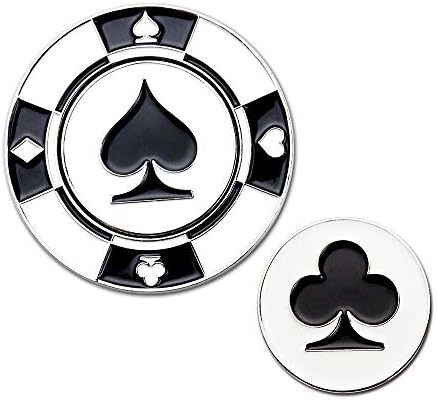 Golf Ball Marker Golf Poker Chips Gifts Sets by PINMEI