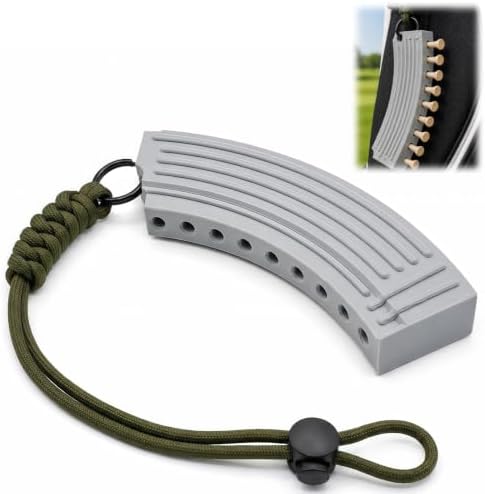 Tactical 9-Round Golf Tee Holder by DSSWENGAME