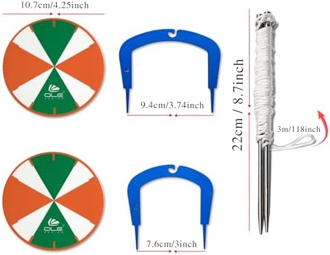 Golf Putting Training Set with Targets, Gates and String Line - Image 5