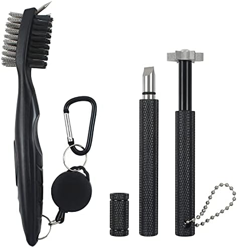 VIPMOON Golf Club Cleaner Kit, Portable Groove Sharpener Tool by Home