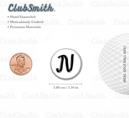 ClubSmith® Initials Golf Ball Marker - Image 3
