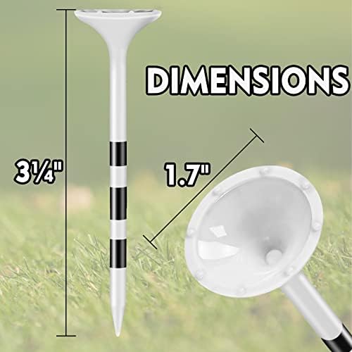 Golf Tees Plastic, Unbreakable Golf Tee 3 1/4" - Image 5