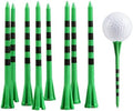 FINGER TEN Extra Long Golf Tees Plastic 4 or 5 Inch 50 Pack by FINGERTENSport