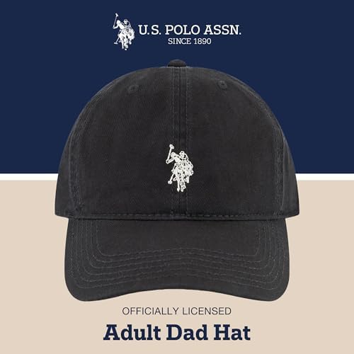 U.S. Polo Assn. Baseball Cap, 100% Cotton Adjustable Dad Hat - Image 2