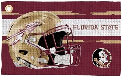 Northwest NCAA Golf Towel, Official Licensed Microfiber Waffle Fabric, by Northwest