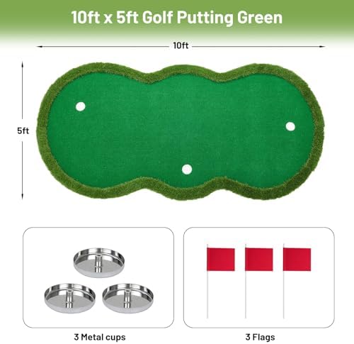 Golf Putting Green Large 10x5ft EVA Putting Mat - Image 2