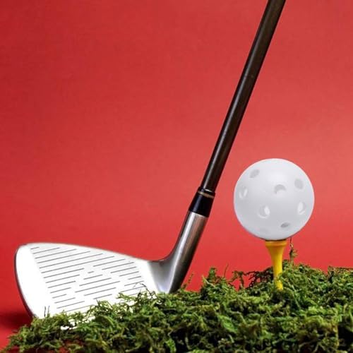 Practice Golf Balls, 25 Pack Plastic Airflow Hollow Golf Balls - Image 7