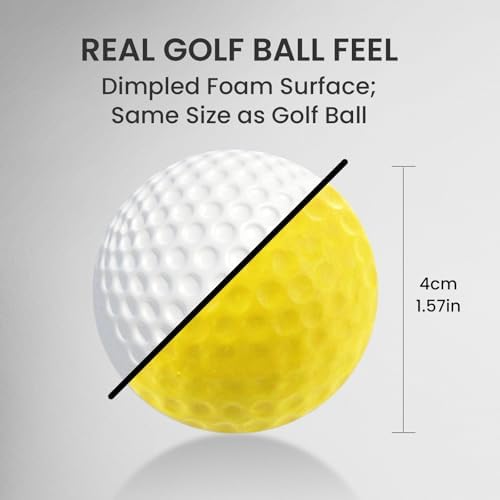 FINGER TEN Golf Practice Balls Foam More Weight 12/24 Pack - Image 5