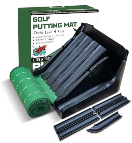 Crestgolf Golf Putting Mat, Automatic Ball Return - Image 3
