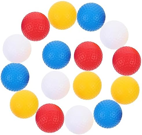 16pcs Colored Practice Golf Balls - Image 6
