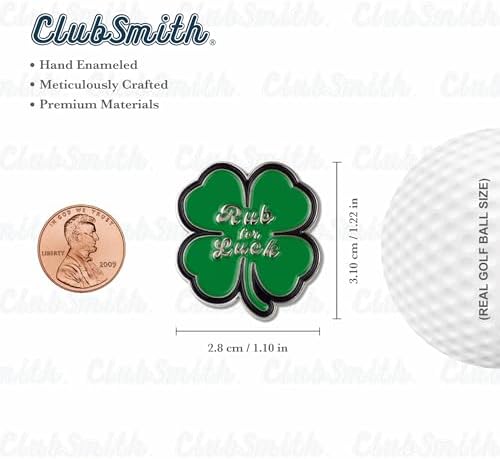 ClubSmith® Lucky Golf Ball Marker - Image 3