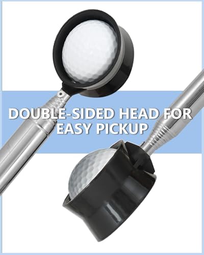 Telescopic Golf Ball Retriever | Picker Upper Tool | Premium Stainless Steel & - Image 5