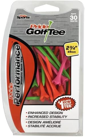 Pride Golf Tee Performance Plastic Golf Tees by PrideGolfTee