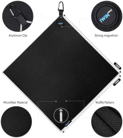 Magnetic Golf Towel, Magnetic Towel - Image 3