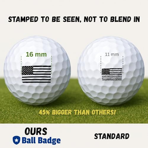 Ball Badge Golf Ball Stamp, Icon Series Self-Inking Ball Marker - Image 4