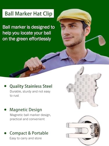 Golf Ball Marker, Magnetic Hat Clip, Cute Markers Accessory - Image 4